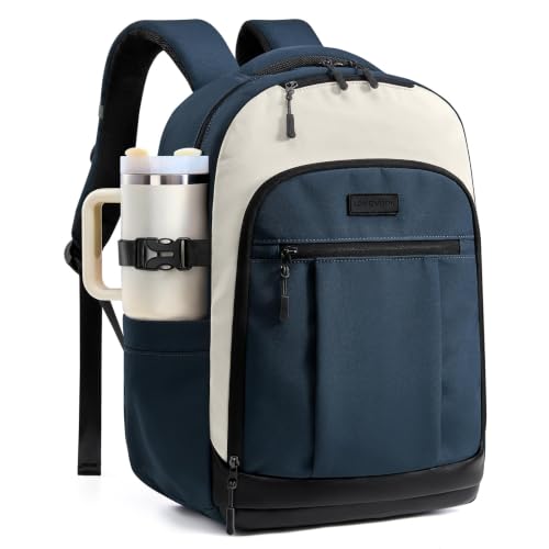 Image of LOVEVOOK Laptop Backpack for Women with XL Cup Pocket, Work Travel College