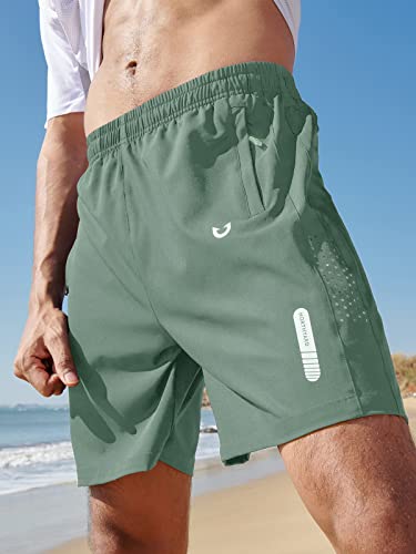 Image of NORTHYARD Men's Athletic Running Shorts Quick Dry Workout Shorts 7 inch / 5 inch / 9 inch Lightweight Sports Gym Basketball Shorts Hiking