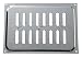 Produktbild Bulk Hardware BH04353 9 x 6 Zoll Lüftungsgitter mit verschiebbaren Lamellen aus glänzendem Chrom, Weiß, 9" x 6"