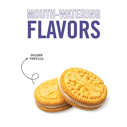 Three Dog Bakery Lick'n Crunch! Sandwich Cookies, Golden & Vanilla Flavor, Premium Treats For Dogs, 13 Ounce Box, 6-Pack, (114060) #TOP2