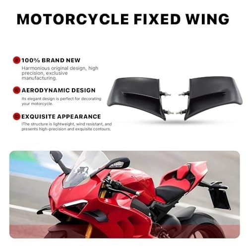 Spoiler carénage avant Panigale V4S kit déflecteurs d'air fixe 2023 - 7