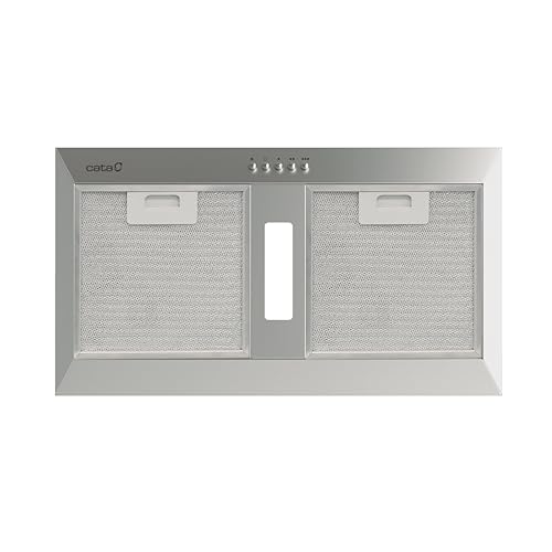 CATA GCB 55 X Dunstabzugshaube | Einbau-Gruppenlüfter 55 cm, Edelstahl | 3 Leistungsstufen, LED-Beleuchtung, 371 m³/h, Energieklasse C