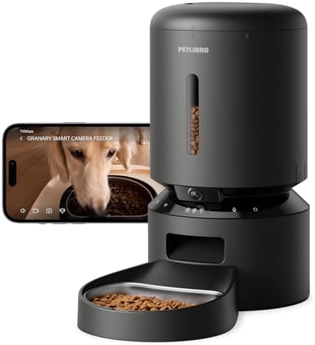 PETLIBRO Automatic Cat Feeder with Camera, 1080P HD Video with...