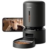 PETLIBRO Automatic Cat Feeder with Camera, 1080P HD Video with Night Vision, 5G WiFi Pet Feeder with 2-Way Audio, Low Food & Blockage Sensor, Motion & Sound Alerts for Cat & Dog Single Tray