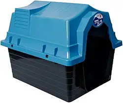 Casinha Pet N3 Para Cachorro De Pequeno Porte Proteção Contra Raios UV (Azul)