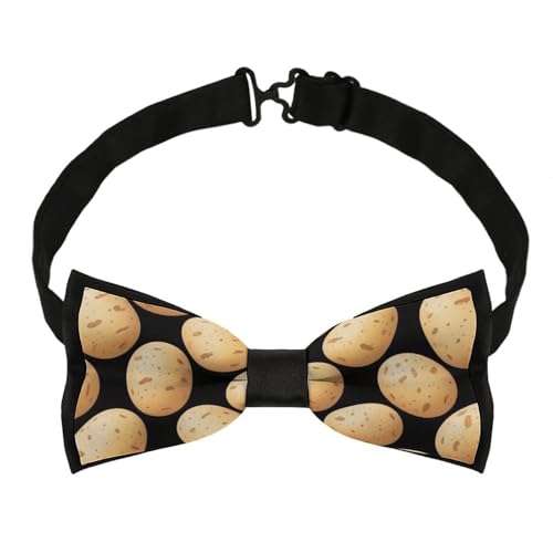 Men's & Boys Elegant Bow Tie - Adjustable Length for Tuxedo & Suit3