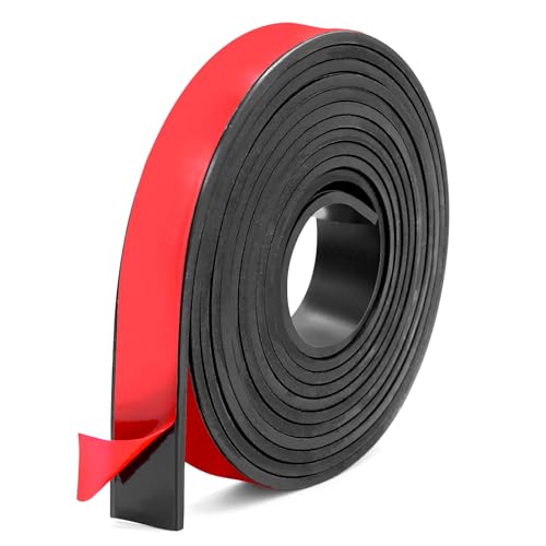 PWGHWG Gummistreifen Selbstklebend 3 m (L) × 20 mm (B) × 3 mm (D) Neopren Gummimatte Gummiplatte, Vollgummi Gummiprofil für DIY, Dichtungen, Bodenbeläge Schutz, Anti-Vibration, Anti-Rutsch