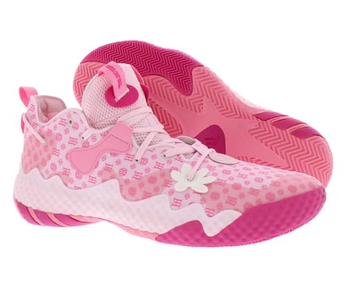 adidas Harden Vol. 6 Mens Shoes Size 15, Color: Clear Pink/Clear White/Team Real Magenta2