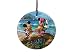 Trend Setters Thomas Kinkade Disney Mickey Minnie Hawaii Starfire Prints Hanging Glass