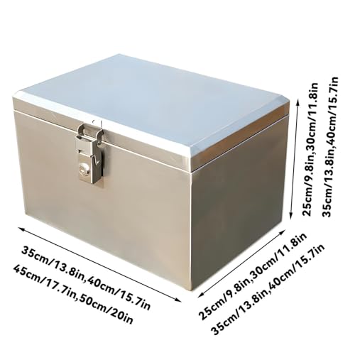 Baul caja para moto de 50x35x30cm top case universal 4