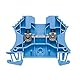 Legrand 1020080000 Wdu 2,5 Durchgangskl Blau