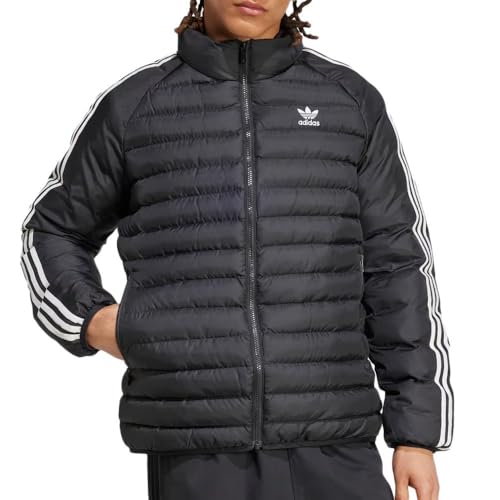 Image of adidas Men's Black Padded Coll Down Jacket