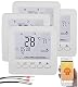 Raumthermostat WLAN von Revolt im 4er-Set für Fußbodenheizung