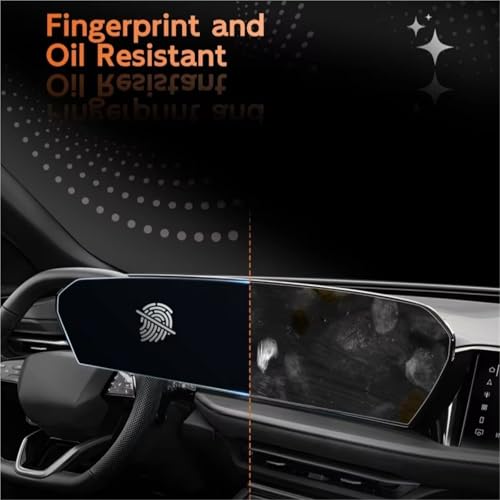 Protector de pantalla táctil de cristal templado para navegación Q5 Q6 2