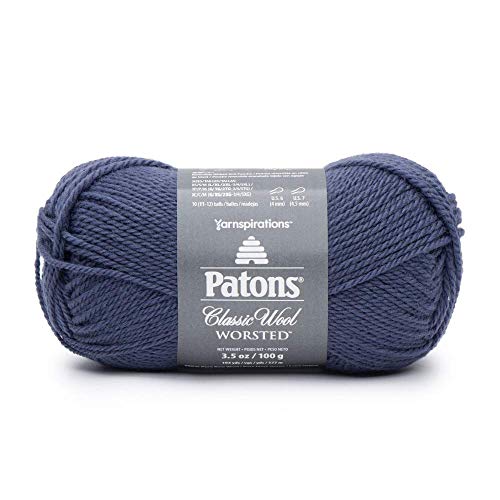 Image of Patons Classic Wool Yarn, Indigo
