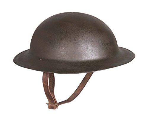 Casque M17 US Aged Miltec noir pour reconstitution historique et decor