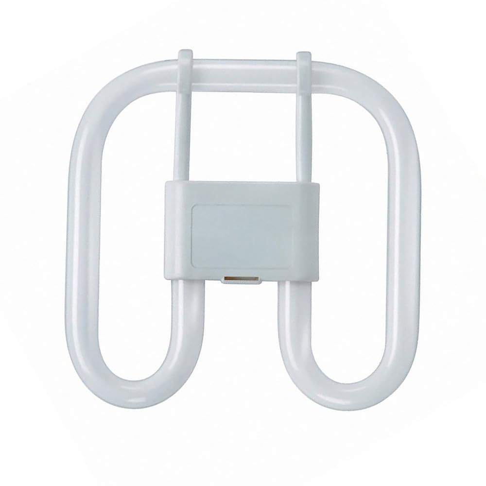 NCC-Licht Kompaktleuchtstofflampe 16W/827 CFL Square GR10q 4-Pin | 960 lm | Warmweiß 2700 K | Energiesparlampe für Decken- und Wandleuchten