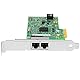 Euqvos PCIe Ethernet Network Card for Intel I350-T2 I350AM2 Chipset PCIe 2.1 x4 1Gb Dual Port RJ45 LAN Card Support Windows Server/Windows/Linux/VMware/ESX