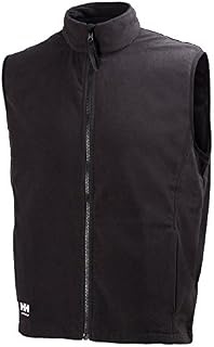Helly-Hansen Men's Durham Fleece Vest Jacket, Black, 2X-Large