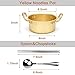 Korean Ramen Cooking Pot, AHIER Korean Ramen Noodle Pot With Lid, Spoon and Chopsticks (1pair), Fast Heating for Kitchen Cookware (Double handle) (6.3in)