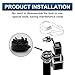 for Toto THU302 Replacement Cap with Sealing Diaphragm for Dual Max Fill Valve and All Dual Flush tanks, for Korky Fill Valve Replacement Cap & ToTo Flush Valve, Strong sealing