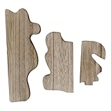 Photo Gallery dimyfew 3 pezzi mensole da parete multifunzionali in legno rustico, portaoggetti per soggiorno, camera da letto, dormitorio, marrone chiaro Photo Gallery dimyfew 3 pezzi mensole da parete multifunzionali in legno rustico, portaoggetti per soggiorno, camera da letto, dormitorio, marrone chiaro