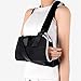 Produktbild Arm Forearm Sling Breathable Fabric Widen Comfort Shoulder Pad Fracture Protector Active Orthotics Cotton Arms Slings,Black