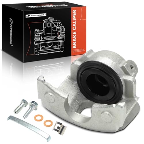 A-Premium Disc Brake Caliper Assembly Without Bracket Compatible with Ford F-100, F-250, F-150, E-100 Econoline, E-150 Econoline, E-100 E-150 Econoline Club Wagon, Bronco - Front Left Driver Side by A-Premium - Used condition - US$42.10
