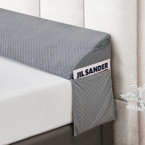 Carasylvia Wedge Pillow for Headboard - Queen Size Bed Wedge Pillow Headboard, Bed Wedge Gap Filler, Pillow Wedge for Headboard Gap - Fill The Gap (0-8