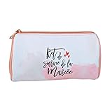 Maravilloso kit de supervivencia para boda, bolsa de maquillaje para novia que le acompañará durante sus preparaciones, el día J y en recuerdos de este memorable día