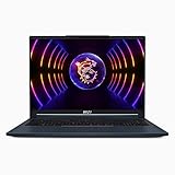 MSI Stealth 16Studio A13VG-036XES - Ordenador portátil Gaming 16" QHD+(2560x1600), 240Hz (i7-13700H, 32GB RAM, 1TB SSD, RTX 4070 8GB, Free Dos) Star Blue - Teclado QWERTY español