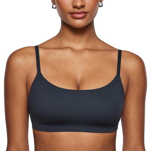 Image of INLYRIC Women's Inbarely Bralettes Cami Bras No Underwire Wireless Seamless Unlined Comfort Sports Bra