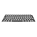 kwmobile Protector de Silicona Compatible con Teclado QWERTY (España) para Apple MacBook Air 13" 2018 2019 2020 (A1932) Negro