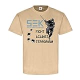 SEK fight against Terrorism Spezialeinsatzkommando Polizei Scharfschütze Einsatz Berlin Anti Terror Fan T-Shirt #20429