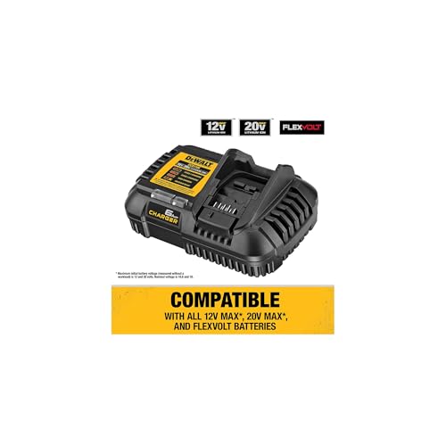 DEWALT 12V MAX*/20V MAX*/FLEXVOLT 6 Amp Charger (DCB1106) - image 3