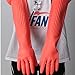 EINVARIOUS 1Pair Lengthen Dishwashing Cleaning Gloves Rubber Dish Washing Glove Household Clean Tool