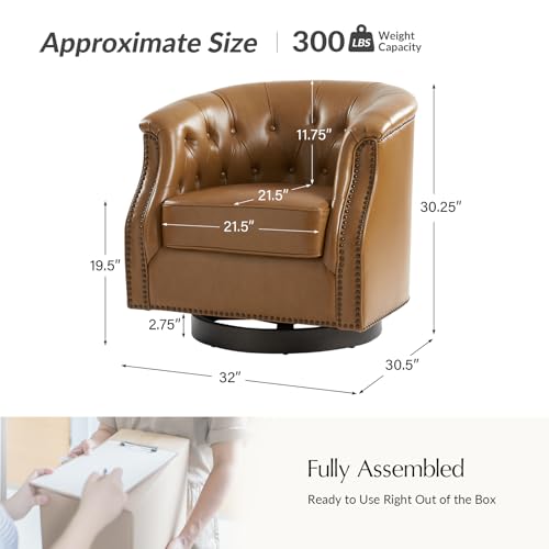 ashley biddeford oversized swivel accent chair product info and