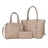 Montana West 3PCS Purses for Women Tote Bag and Wallet Set Shoulder Satchel Crossbody Bags Leather...