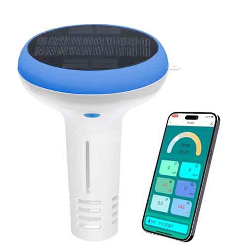 Smart Chlorine pH Monitor, Pool Chlorine Meter, Salt pH Meter