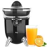 Gadgy Electric Citrus Juicer – Compact Fresh Juice Extractor with Anti-Drip Spout, Dust Cover & Overheat Protection - Powerful Home Orange, Lemon & Lime Juicer