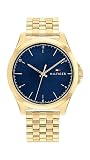 Tommy Hilfiger Norris Men’s Blue Dial Gold Steel Watch 1710546