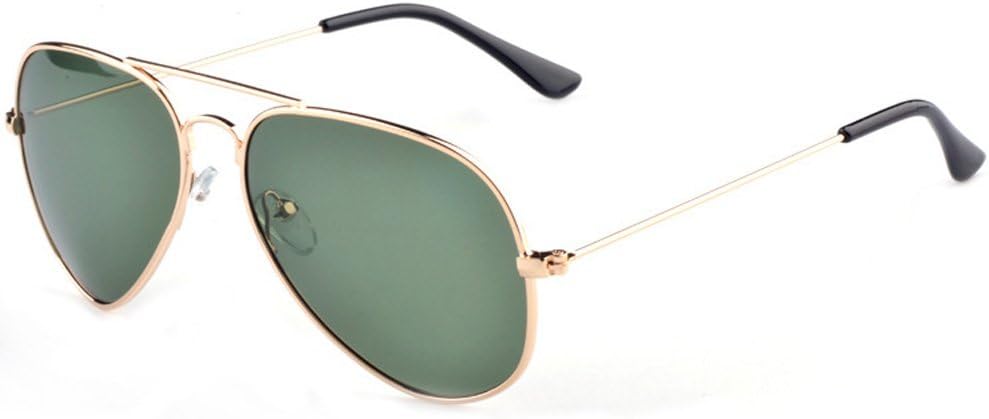 Outray Men's Or Women's Aviator 58mm Polarized Sunglasses BA40 Gold/Green