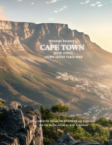 Stunning Colorful Cape Town South Africa Images Coffee Table Book: 40 AI-Generated Designs for Relaxation and Meditation and for Travel Lovers