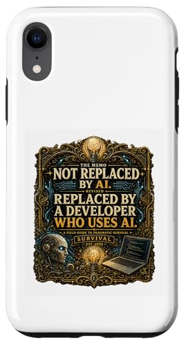 AI Funny Developer Programmer Coders�ɒu���������܂���B �X�}�z�P�[�X iPhone XR �p