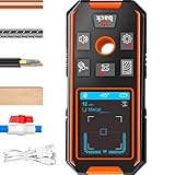 NF-513 Professioneller Leitungssucher Ortungsgerät, Multifunktionaler Wand Scanner Detektor für Holz, Metalle, Nichteisenmetalle, Kabel, mit Akustischer und Visueller Anzeige