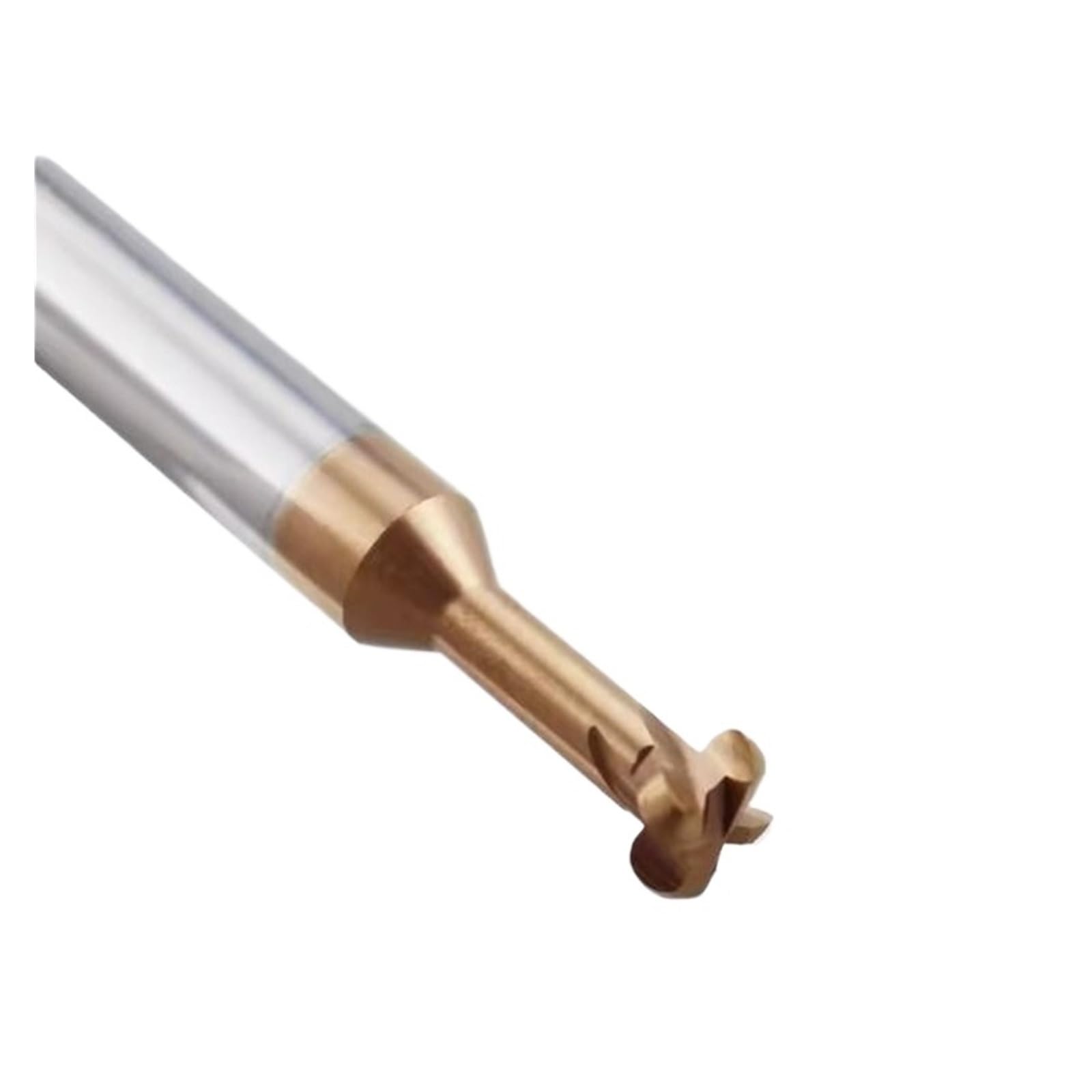 T-Nut-Fräswerkzeuge HRC55 Arc T-förmigen Fräsen Lollipop Ende Mühle Ball Slot Endmill Solide Carbide R6 for Stahl Aluminium 3D(D6R2.5x5HxD6x50L)
