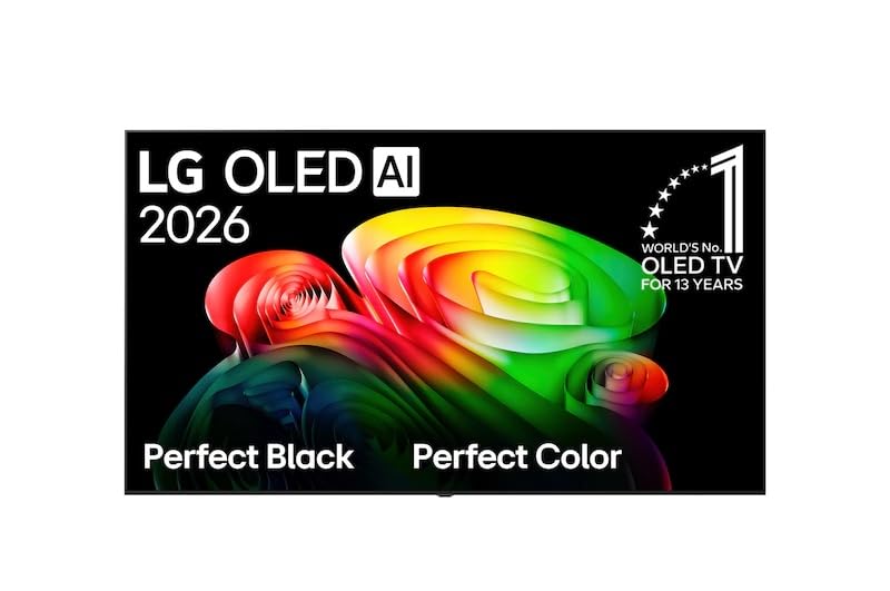 LG تلفزيون ذكي OLED B6 بدقة 4K مقاس 55 بوصة، OLED55B66LA، اسود | موديل 2026