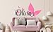 Personalized Name Butterfly Wall Decal - 18