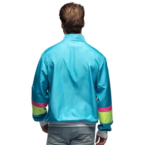Boland - Traningsjacke für Herren, Faschingskostüm für Mottoparty, Halloween oder Karneval, 90er Jahre Verkleidung