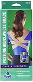 Oppo Medical Elastic Posture Aid/Clavicle Brace (Unisex; Natural), Large